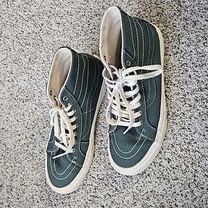 Vans unisex green high top